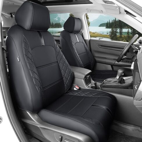 for 2023 2024 2025 Honda CRV Seat Covers, Seat Covers for Honda CRV 2025 Accessories 2023 2024 2025, Full Set, Black & Red in Saudi Arabia
