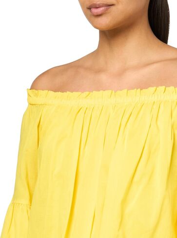 Lucky Brand Women's Crochet Trim Short Sleeve Henley in Saudi Arabia