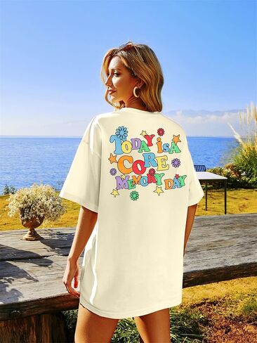 Today Is A Core Memory Day Shirt Women Magical Vacation Tee Inspired Tee Oversize Friends Trip Tops in Saudi Arabia