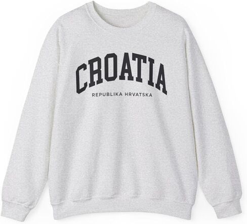 Croatia Adult Unisex Crewneck Sweatshirt in Saudi Arabia