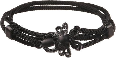 سوار Octopus على نمط التفاف القابل للتعديل - تصميم فريد من نوعه ، 20 "من النايلون المصنوع يدويًا in Kuwait