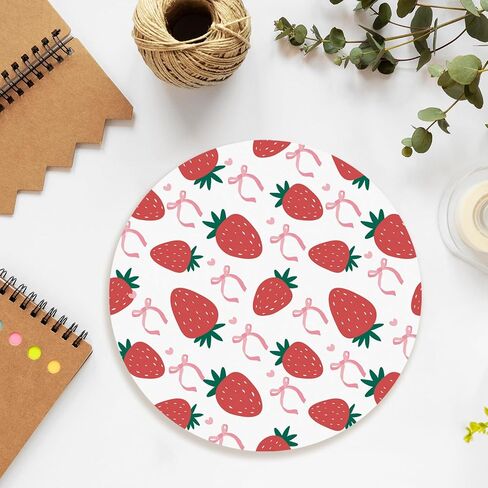 Coquette Pink Bow Teachers Pad ، وسادات الماوس للمكتب ، ونهاية هدايا المعلمين Mousepad للمكاتب. in Kuwait