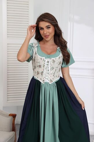 Corset Tops for Women Renaissance Vintage Lace Up Floral Overbust Boned Bustier Bodice Vest in Saudi Arabia