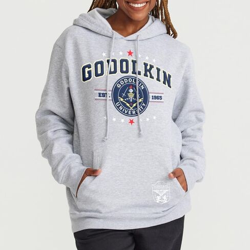 Ripple Junction Gen V Women's Pullover Hooded Sweatshirt Custom Puff Ink Godolkin University Design Officially Licensed in Saudi Arabia