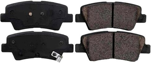2Pcs Front Rear Brake Pad Set Automotive Replacement Brake Pads Replacement YCQTaoBao Compatible with Hyundai Sonata 2009 Compatible with Kia Soul 2010 Compatible with Kia Soul 2011 in Saudi Arabia