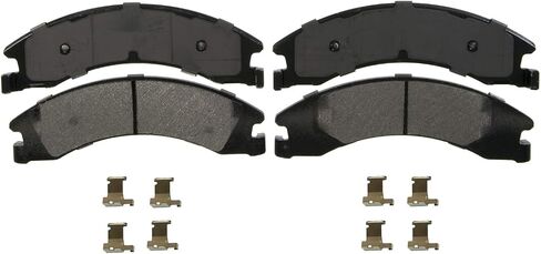 Wagner QS ZX1329 Disc Brake Pad Set, Chamfered Edges for Smooth, Quiet Stops, Fits 2008–2024 Ford E-350 Super Duty in Saudi Arabia