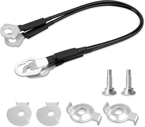 2 PCS Tailgate Support Cable Fit for Ford F-150 2004-2014 Lincoln Mark LT 2006-2008, 24 1/2 Inch Tailgate Lift Support Cable, Replace 4L3Z-5443052-AA in Saudi Arabia