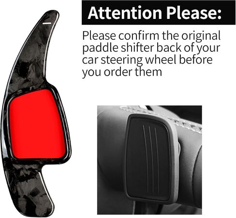 تمديدات SHIFTER PADDLE T-Carbon تناسب Audi Q8 Q7 Q3 Q3 SQ7 SQ5 S5 2017-2022 2024 ؛ إكسسوارات مجداف العجلة الحقيقية لألياف الكربون في ألياف الكربون تغطية تغطية تناسب Audi S4 S3 A3 A4L A5 A6 TT TTS 2016-2019 in Kuwait