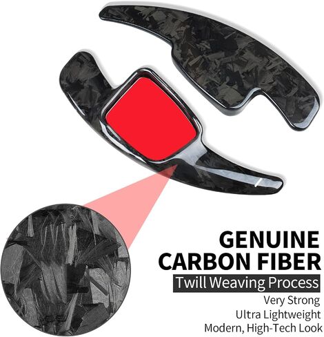 تمديدات SHIFTER PADDLE T-Carbon تناسب Audi Q8 Q7 Q3 Q3 SQ7 SQ5 S5 2017-2022 2024 ؛ إكسسوارات مجداف العجلة الحقيقية لألياف الكربون في ألياف الكربون تغطية تغطية تناسب Audi S4 S3 A3 A4L A5 A6 TT TTS 2016-2019 in Kuwait