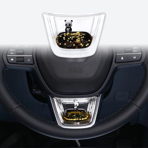 KUSTSOSF for Honda CRV CR-V Accord Civic 11th Gen 2022-25 Steering Wheel Cover Trim Center Consoles U Type Frame Trim Interior Decoration Fit Sedan Hatchback LX EX EX-L Sport Touring(Blue Ocean) in Kuwait