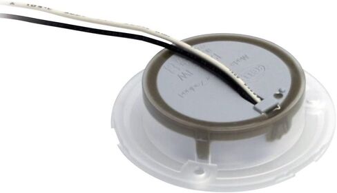 Hella Marine Slim Line LED 'Enhanced Brightness' Round Courtesy Lamp - White LED - Stainless Steel Bezel - 12V in Saudi Arabia