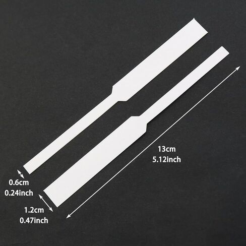 100-Pack Disposable White Perfume Essential Oil Test Strips for Aromatherapy in Saudi Arabia