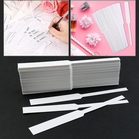 100-Pack Disposable White Perfume Essential Oil Test Strips for Aromatherapy in Saudi Arabia
