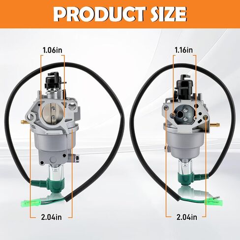 HUAYI P27-2 Carburetor Compatible with Honda GX390 13HP 188F Generac GP5000 GP5500 GP6500 Powermax Smarter Tools 5000W 5500W 6500W 7500W 8000W 9500W Generator Carb in Saudi Arabia