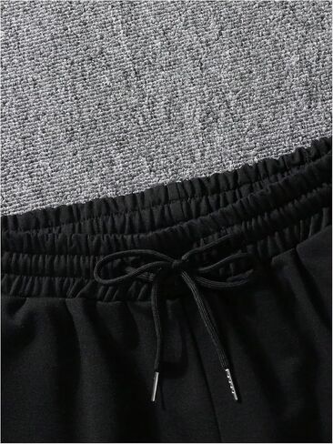 Men's Y2K Shorts Letter Graphic Drawstring Waist Athletic Workout Track Shorts in Saudi Arabia