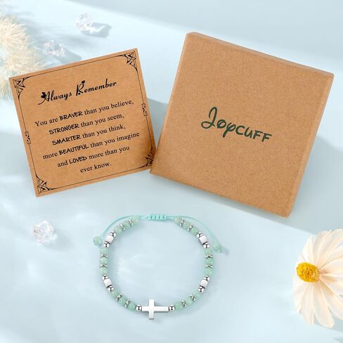 Gifts for Teen Trendy Stuff Natural Stone Bracelets Teen Birthday Gifts Cute Teenager Jewelry for Back to Scool East Christmas Gifts in Saudi Arabia