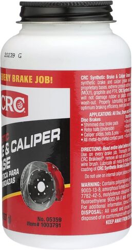 CRC 05359 Brake Caliper Synthetic Grease, 8oz Bottle in Saudi Arabia