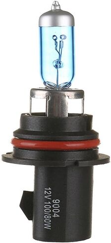 9004 HB1 100W Super White Xenon Halogen Headlight Bulbs – High Performance Low/High Beam Lights, 5000K Bright White, OEM Replacement – 1 Pair in Saudi Arabia