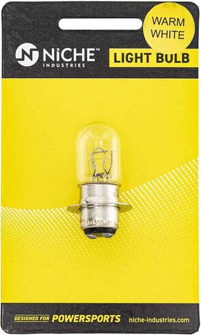 NICHE H6M Headlight Bulb for 1983-2011 Yamaha Big Bear 350 Tracker 250 Kawasaki Bayou 300 220 Suzuki ALT125 in Saudi Arabia