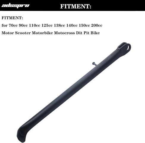العالمي للدراجات النارية مسنده الملحقات القدم الجانب دعم موقف ل 70cc 90cc 110cc 125cc 138cc 140cc 150cc 200cc موتور سكوتر دراجة نارية موتوكروس ديت حفرة الدراجة in Kuwait