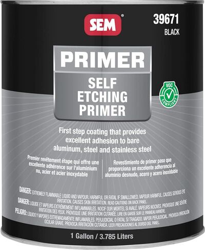 SEM 39671 VOC الأسود Self Estching Primer - 1 جالون in Saudi Arabia