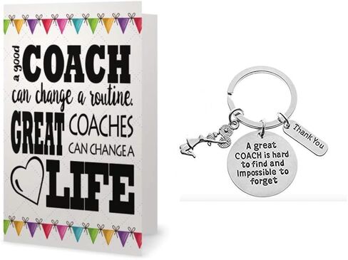 Infinity Collection - Cheer Coach Gift Set - Cheerleading Coach Keychain, Giftable Non-Tarnish Jewelry - Unique Accessories for Coaches in Saudi Arabia