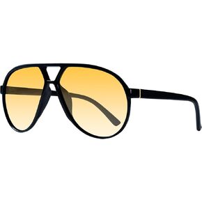 mosanana Trendy Aviator Oversized Sunglasses for Women Retro 70s Style MS52482 in Kuwait