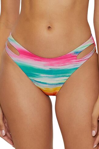BECCA Women's Verano Scoop Hipster Bikini Bottom, Cheeky Coverage, Swimwear Separates in Saudi Arabia