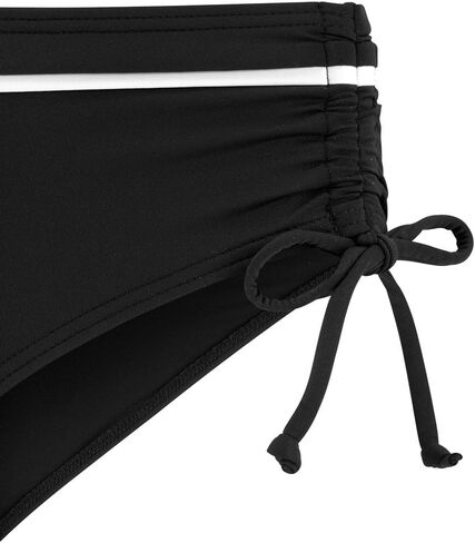 LASCANA Women's Two-Tone Side Tie Bikini Swimsuit Bottom in Saudi Arabia