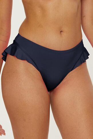Trina Turk Women's Monaco Ruffle Hipster Bikini Bottom, Cheeky Coverage, Swimwear Separates in Saudi Arabia
