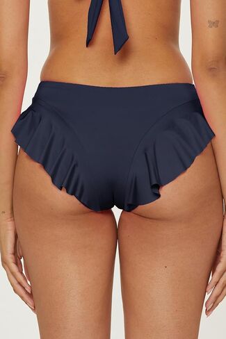 Trina Turk Women's Monaco Ruffle Hipster Bikini Bottom, Cheeky Coverage, Swimwear Separates in Saudi Arabia