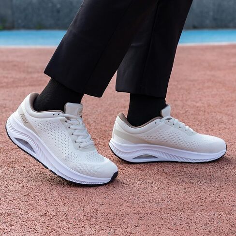 RomenSi Wide Toe Box Shoes Women Arch Support Walking Shoes Air Athletic Tennis Wide Width Sneakers for Plantar Fasciitis US 6-11 in Kuwait