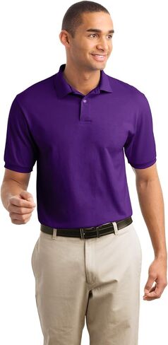 Hanes EcoSmart Men's Polo Shirt, Cotton Jersey in Saudi Arabia