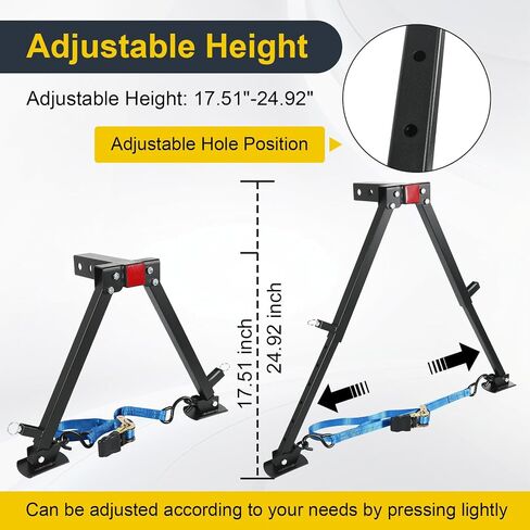 RV Hitch Mount Stabilizer ، قابلة للتعديل قابلة للتعديل مثبتات المصد الخلفي مناسبة لأي 2 "مستقبلات Hitch Motorhomes/Travel Trailers/5th عجلات in Saudi Arabia