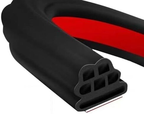 Car Door Seal Strip ，68.9Ft Weather Stripping Self Adhesive Thickened Rubber，3 Layer Pyramid Structure Reduce Noise and Water-Leaking ，Universal Accessories for Most Car,Truck,SUV，Pickup，Rv in Saudi Arabia