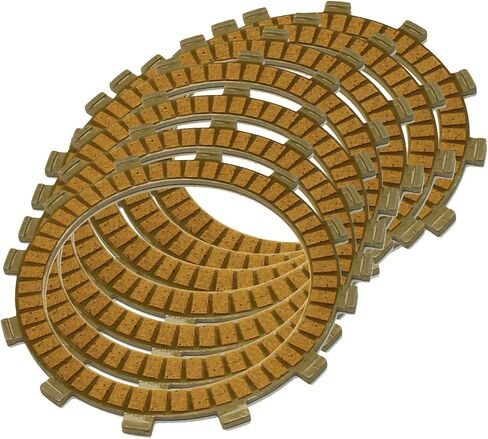 Caltric Clutch Friction Plates Compatible with Ktm 85 Sx 2003-2008 2010 2011 2012 2014 2015 in Saudi Arabia