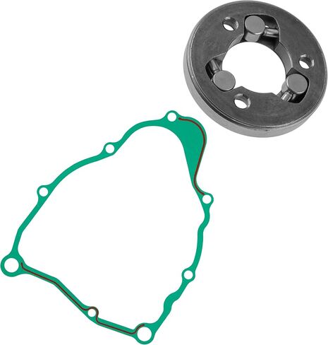 Caltric Starter Clutch Outer And Gasket Compatible with Yamaha Moto-4 200 Yfm200 Yfm-200 1985-1989 in Saudi Arabia