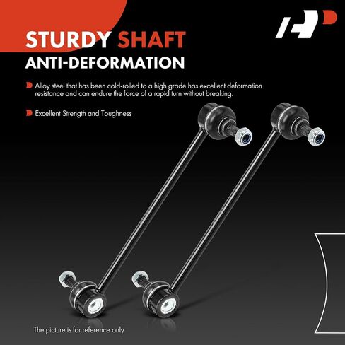 A-Premium 2 x Front Sway Bar Links Stabilizer Bar Links, Compatible with Chevrolet Spark 2013 2014 2015, Spark EV 2014 2015 2016 in Saudi Arabia