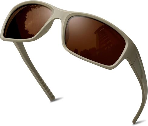 KANASTAL Sunglasses for Men Polarized Sunglasses UV400 Square Fashion Matte Frame Sun Glasses in Saudi Arabia