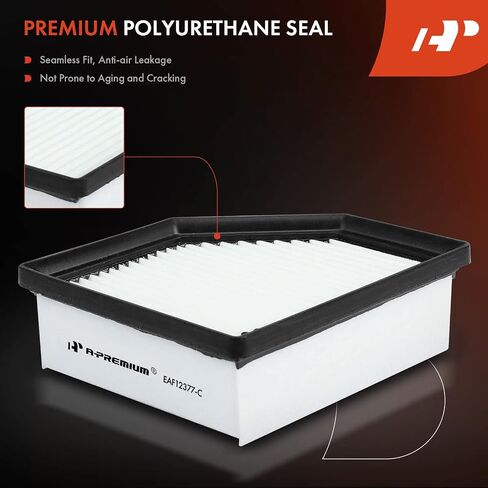 A-Premium 2-PC Filter Air Filter متوافق مع Nissan Rogue 2021-2022 ، 1.5L 2.5L ، استبدل# 165466RA0A in Saudi Arabia