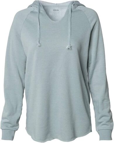 Koloa تصفح نساء خفيفة الوزن في كاليفورنيا Wavewash Waveded Pullover Sweatshirt in Saudi Arabia