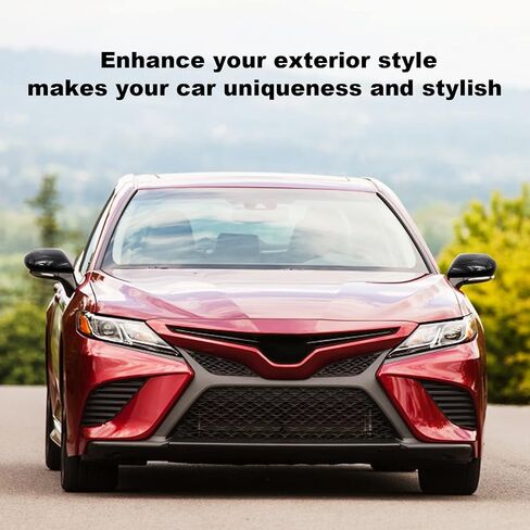 Side Door Mirror Caps, Door Handle Cover Trims Smart Compatible with Toyota Camry 2018-2023(Carbon Fiber) in Saudi Arabia