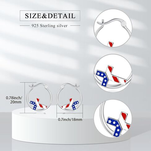 Hypoallergenic Animal Hoop Earrings for Women 925 Sterling Silver Bat/Cat/Highland Cow/Sea Turtle/Panda/Dolphin/Dog Hoop Earrings Animal Jewelry Gifts for Sensitive Ears in Saudi Arabia