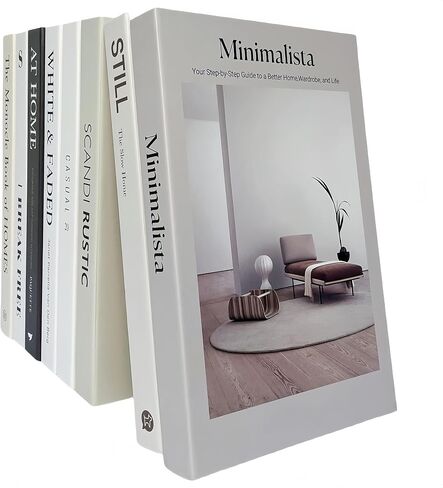 4 Pcs Decorative Books for Home Decor: Faux Books Set for Stylish Home Decor Coffee Tables Decor in Kuwait