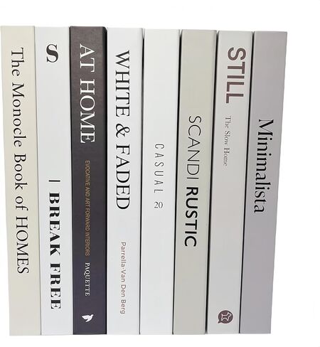 4 Pcs Decorative Books for Home Decor: Faux Books Set for Stylish Home Decor Coffee Tables Decor in Kuwait