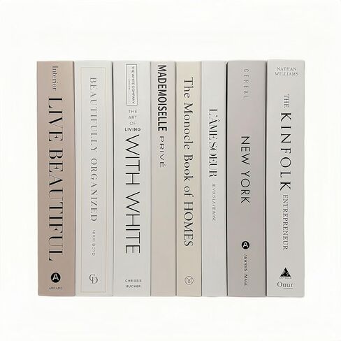 4 Pcs Decorative Books for Home Decor: Faux Books Set for Stylish Home Decor Coffee Tables Decor in Kuwait