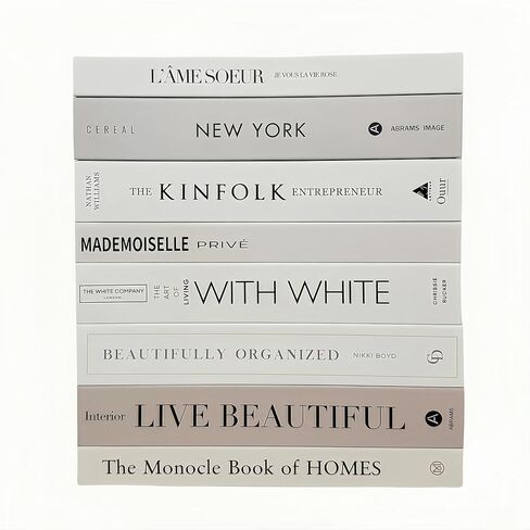 4 Pcs Decorative Books for Home Decor: Faux Books Set for Stylish Home Decor Coffee Tables Decor in Kuwait