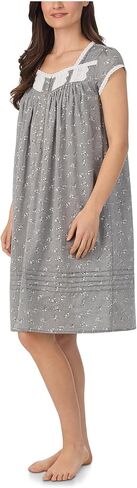 Eileen West Women's Cotton Woven Cap Sleeve Waltz Nightgown in Saudi Arabia