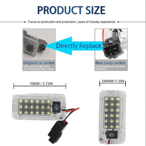 Super Bright LED trunk lights for toyota RAV4 Highlander Prius Sienna Venza C-HR Crown,for Lexus RX300 RX350 RX450 CT200h GS350 GS430 GS450 GS460 Rear Trunk Lamp in Saudi Arabia
