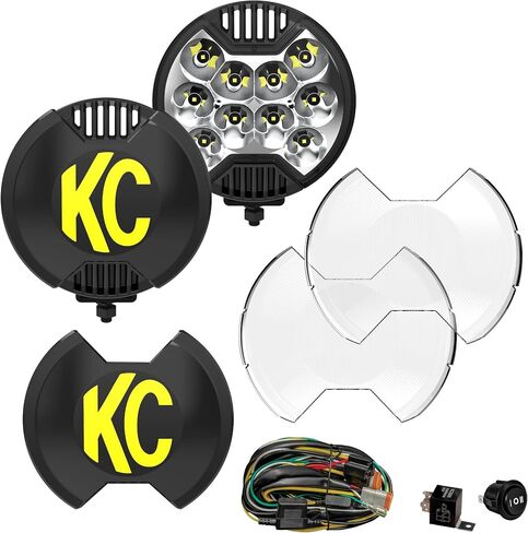 KC HiLites 106 SlimLite V2 6" LED - 2 Light Master Kit in Saudi Arabia